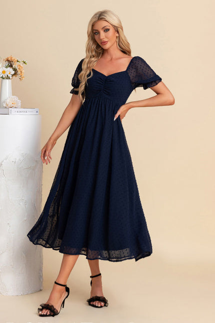 Robe Midi Vert D'Eau - gallery 4