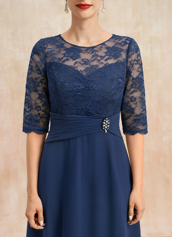 Robe Midi Mère Mariée Dentelle - gallery 6