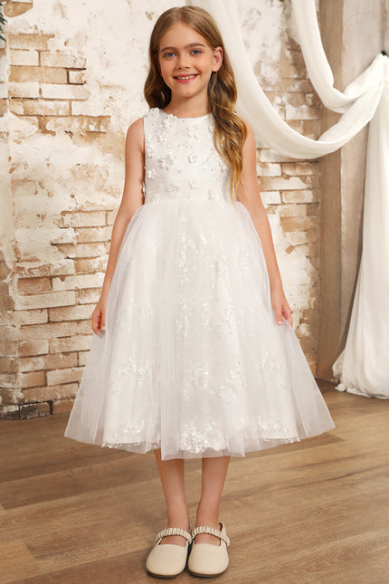 Robe Midi Nuptiale Enfant