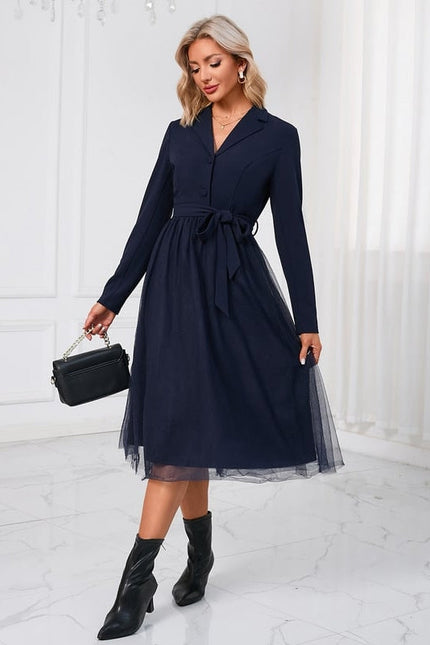 Robe Midi Élégante Tulle