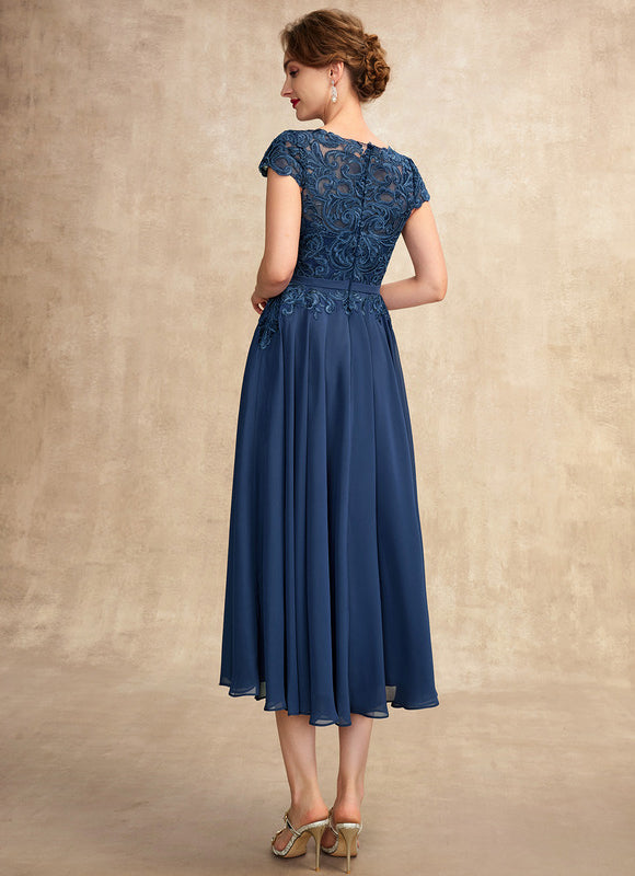 Robe Midi Flottante Lavande - gallery 1