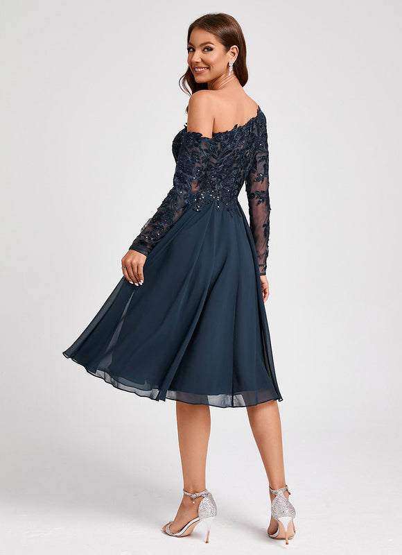 Robe Midi Nuit Étoilée - gallery 1