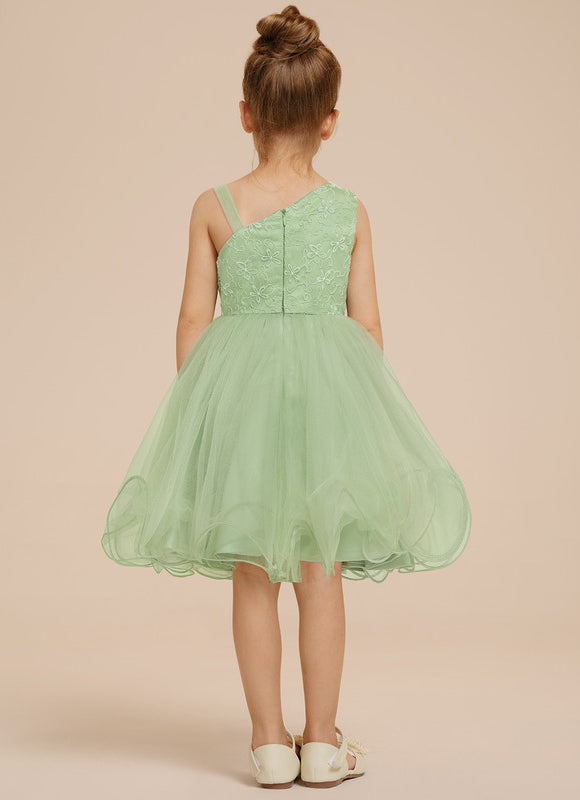 Robe Midi Tulle Verte - gallery 5