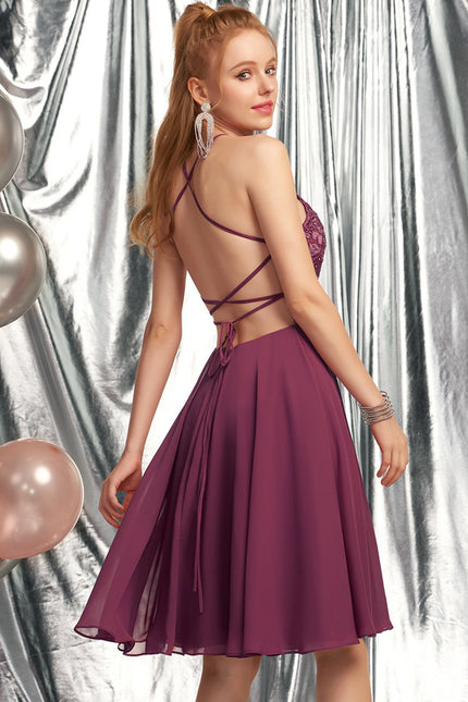 Robe Midi Cocktail Éclatante - gallery 2