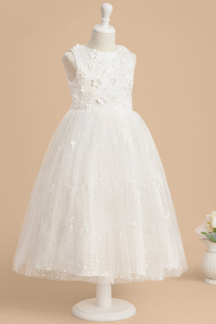 Robe Midi Nuptiale Enfant - gallery 5