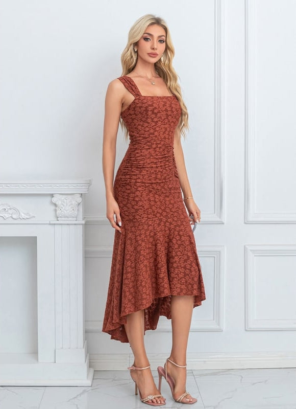 Robe Midi Sirène Terracotta - gallery 3