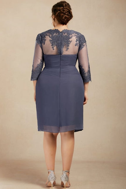 Robe Midi Satin Céleste - gallery 6