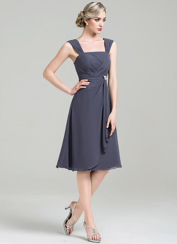 Robe Midi Élégance Minuit - gallery 6