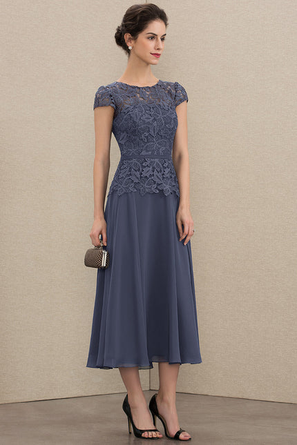 Robe Midi Élégance Azurante - gallery 3