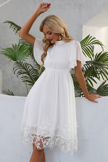 Robe Midi Aérienne Élégante - gallery 1