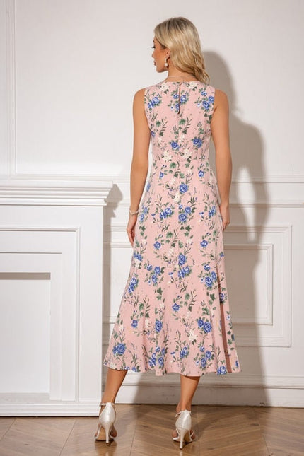 Robe Midi Florale Élégante - gallery 2