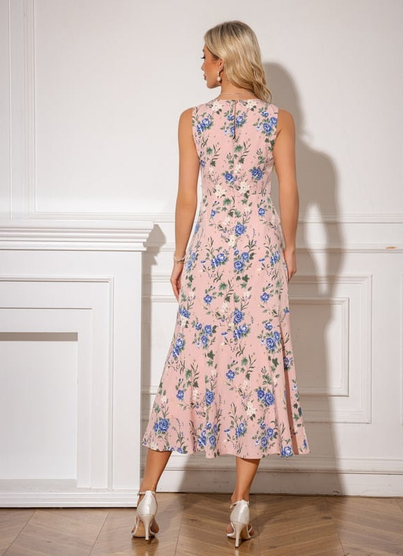 Robe Midi Florale Élégante - gallery 2