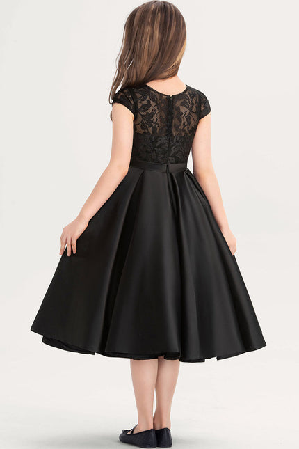 Robe Midi Élégance Sombre - gallery 3