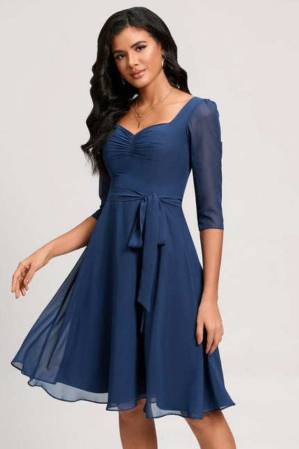 Robe Midi Vert Sauge - gallery 1