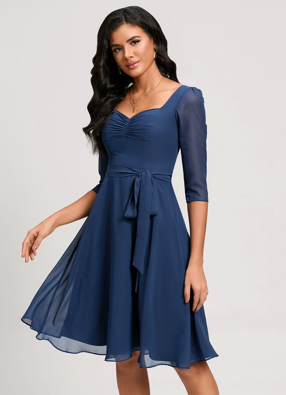 Robe Midi Vert Sauge - gallery 1