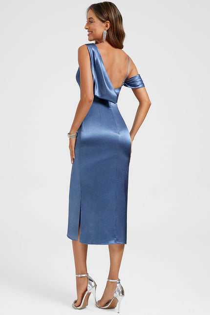 Robe Midi Encolure Américaine - gallery 5