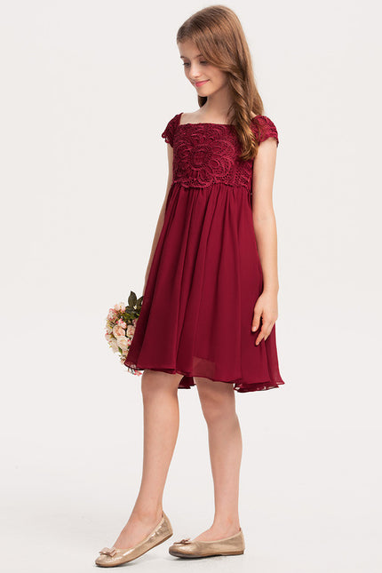 Robe Midi Cerise Aérée - gallery 2