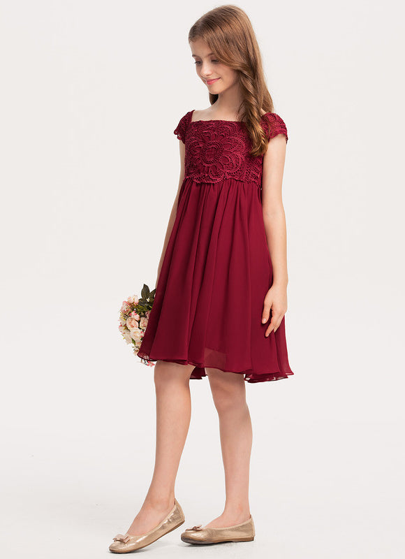 Robe Midi Cerise Aérée - gallery 2