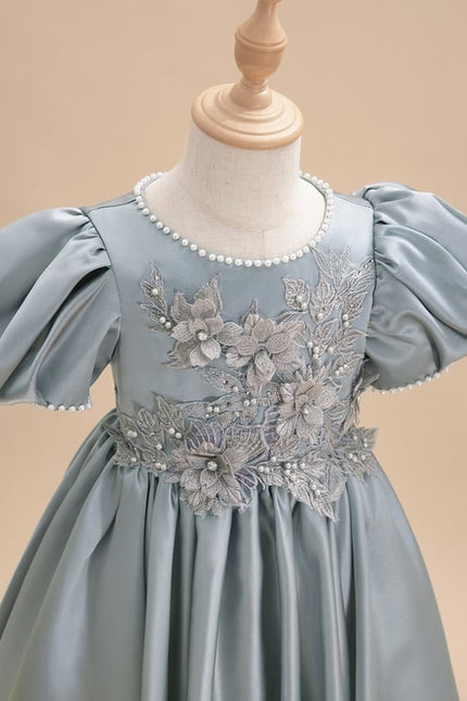 Robe Midi Satinée Enfant - gallery 5