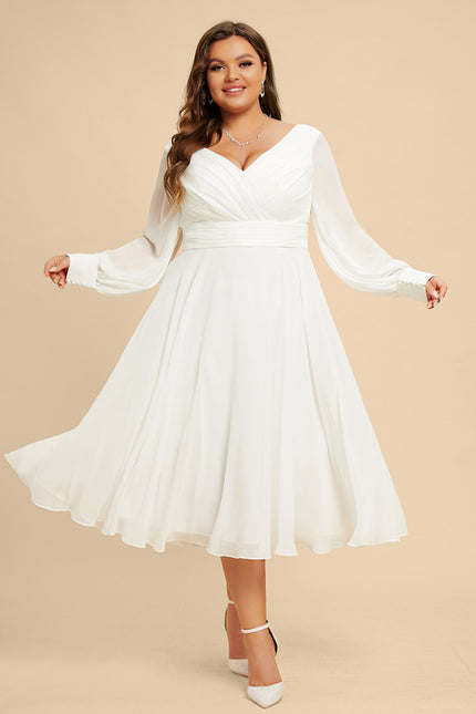 Robe Midi Éthérée Lumineuse - gallery 4