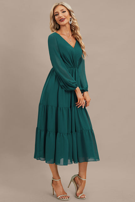 Robe Midi Fluide Élégante - gallery 2