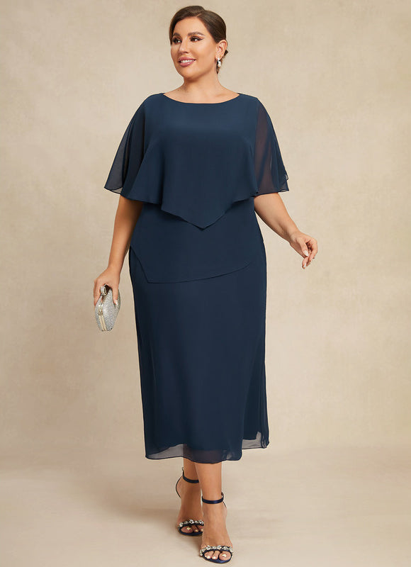 Robe Midi Élégance Azurée - gallery 9