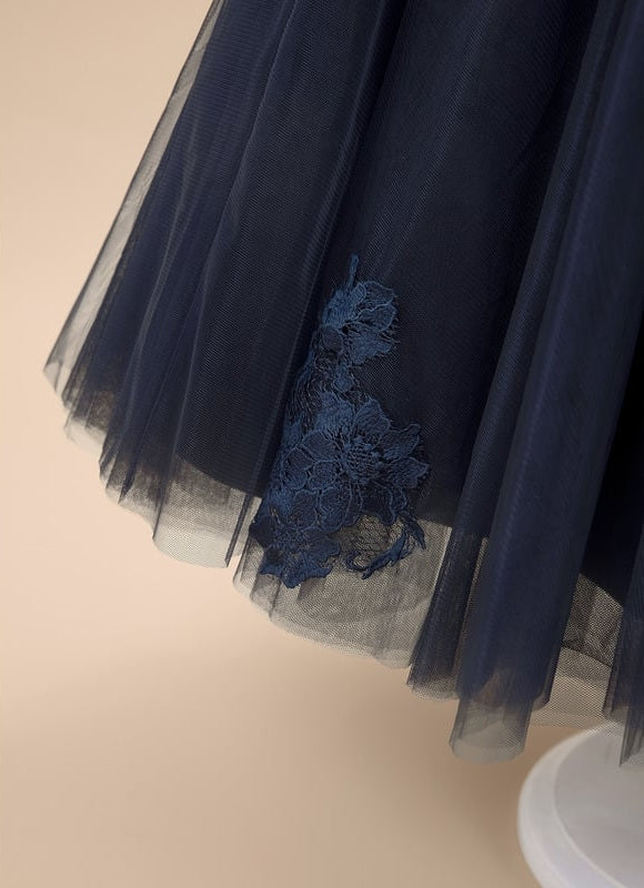 Robe Midi Tulle Une-Épaule - gallery 8