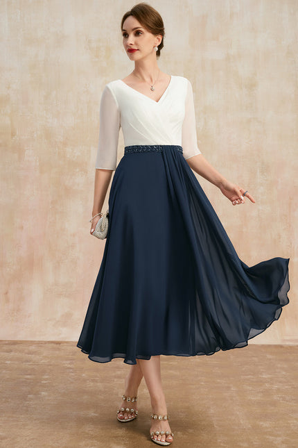 Robe Midi Mère Élégante