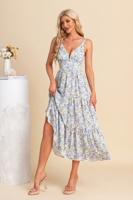 Robe Midi Fleurie Légère - gallery 6
