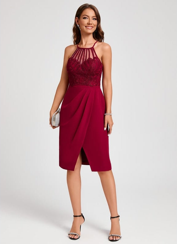 Robe Midi Soirée Fluide - gallery 4