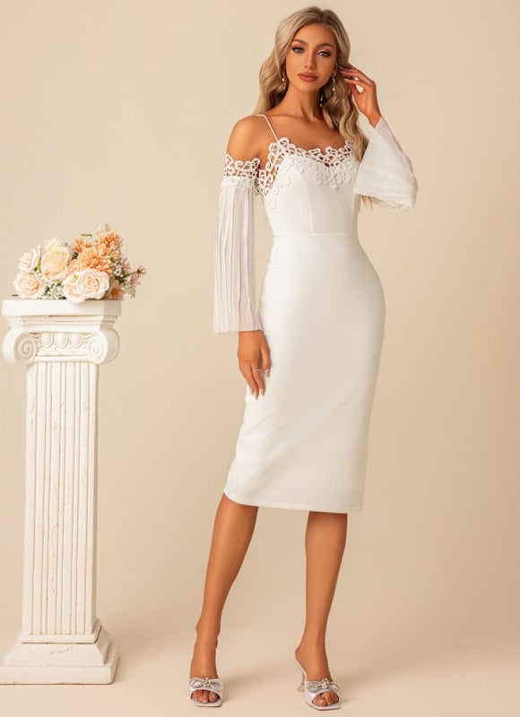 Robe Midi Fluide Brodée - gallery 3