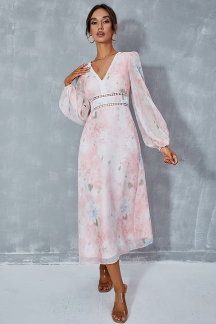 Robe Midi Florale Légère - gallery 2