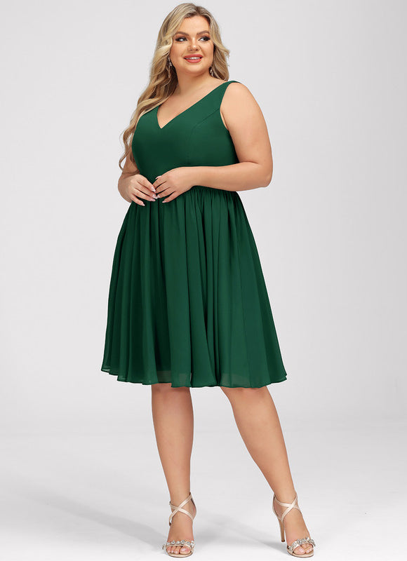 Robe Midi Aérienne Marine - gallery 9