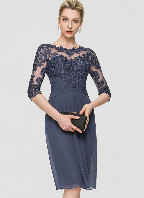 Robe Midi Nuit Élégante - gallery 1