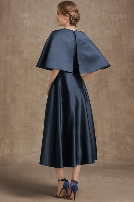 Robe Midi Élégance Nacrée - gallery 6