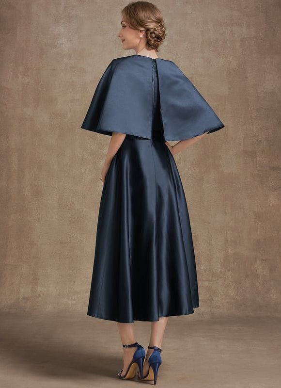 Robe Midi Élégance Nacrée - gallery 6